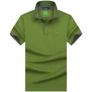 商務(wù)簡(jiǎn)約翻領(lǐng)男短袖T恤